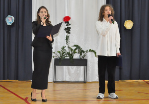 Piosenka w wykonaniu uczniów