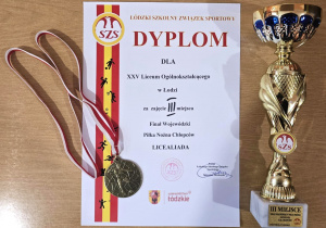 Dyplom oraz puchar