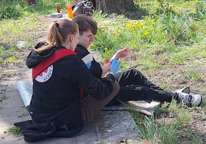 Uczestnicy w trakcie mistrzostw