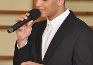 Daniel podczas występu