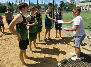 Turnieju siatkówki plażowej w XXXI LO